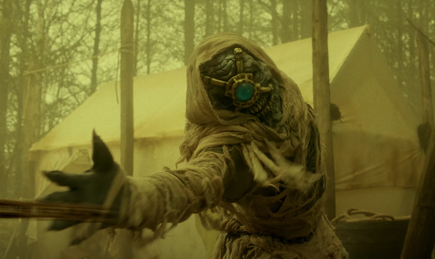 Cyclops Mummy Assasin with a spinning top flail